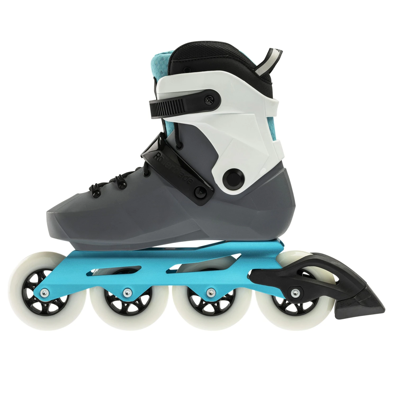 Rollerblade Maxxum XT Womens Inline Skates - Anthracite/Aqua 2 Rollerblade Maxxum XT Womens Inline Skates - Anthracite/Aqua - Image 2