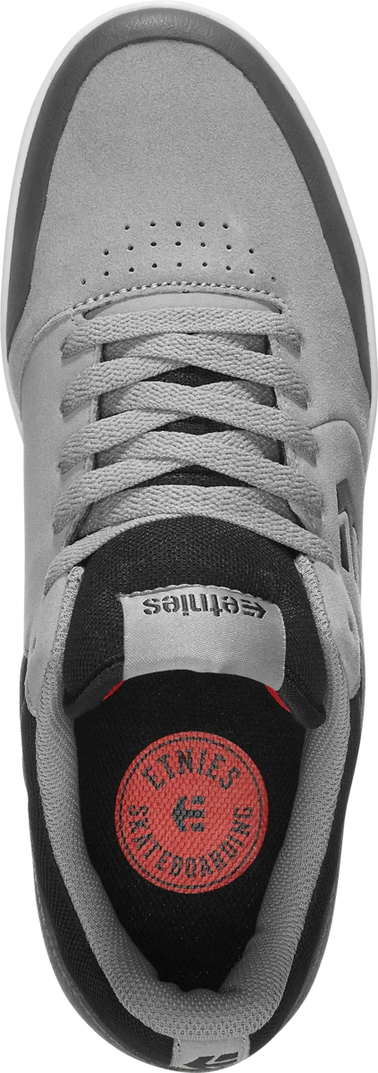 Etnies Marana Skate Shoes - Grey/Black/Red 2 Etnies Marana Skate Shoes - Grey/Black/Red - Image 2