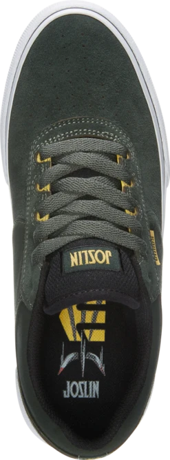 Etnies Joslin Vulc Skate Shoes - Green 7 Etnies Joslin Vulc Skate Shoes - Green -Urban Rollers 4101000534 300 TO 001 600x cc653be5 dec1 4aaa a3fd faf8b48192b2