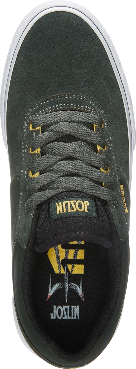 Etnies Joslin Vulc Skate Shoes - Green 4 Etnies Joslin Vulc Skate Shoes - Green - Image 4