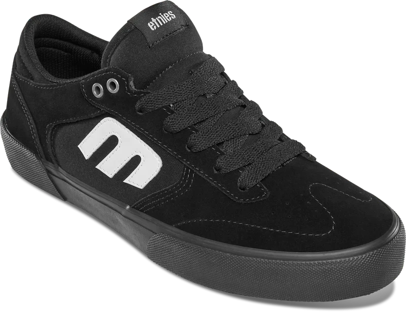 Etnies Windrow Vulc X Devon Smillie Skate Shoes - Black 2 Etnies Windrow Vulc X Devon Smillie Skate Shoes - Black - Image 2