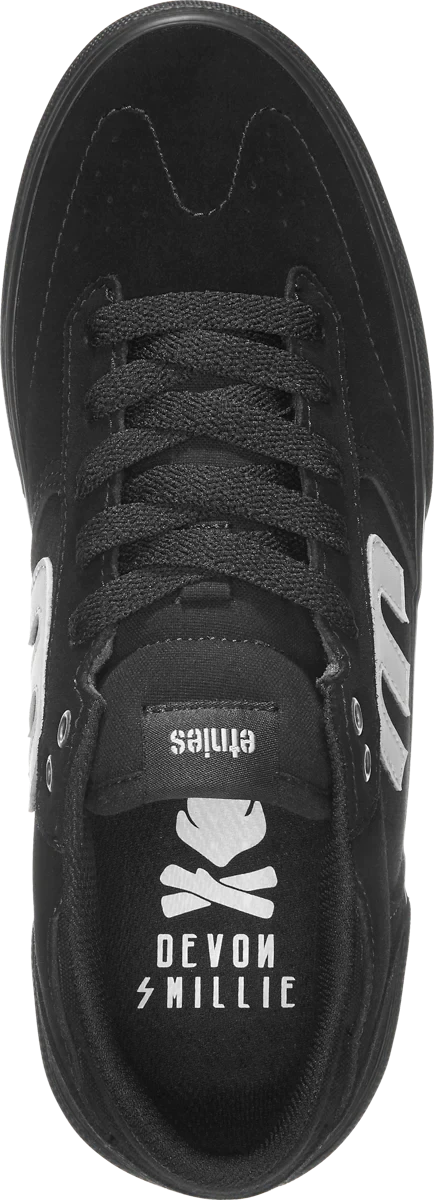Etnies Windrow Vulc X Devon Smillie Skate Shoes - Black 4 Etnies Windrow Vulc X Devon Smillie Skate Shoes - Black - Image 4
