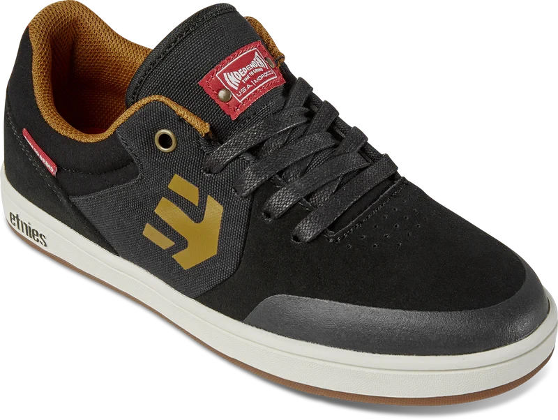 Etnies Marana X Indy Kids Skate Shoes - Black 3 Etnies Marana X Indy Kids Skate Shoes - Black - Image 3