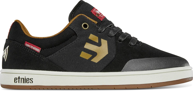 Etnies Marana X Indy Kids Skate Shoes - Black 1 Etnies Marana X Indy Kids Skate Shoes - Black