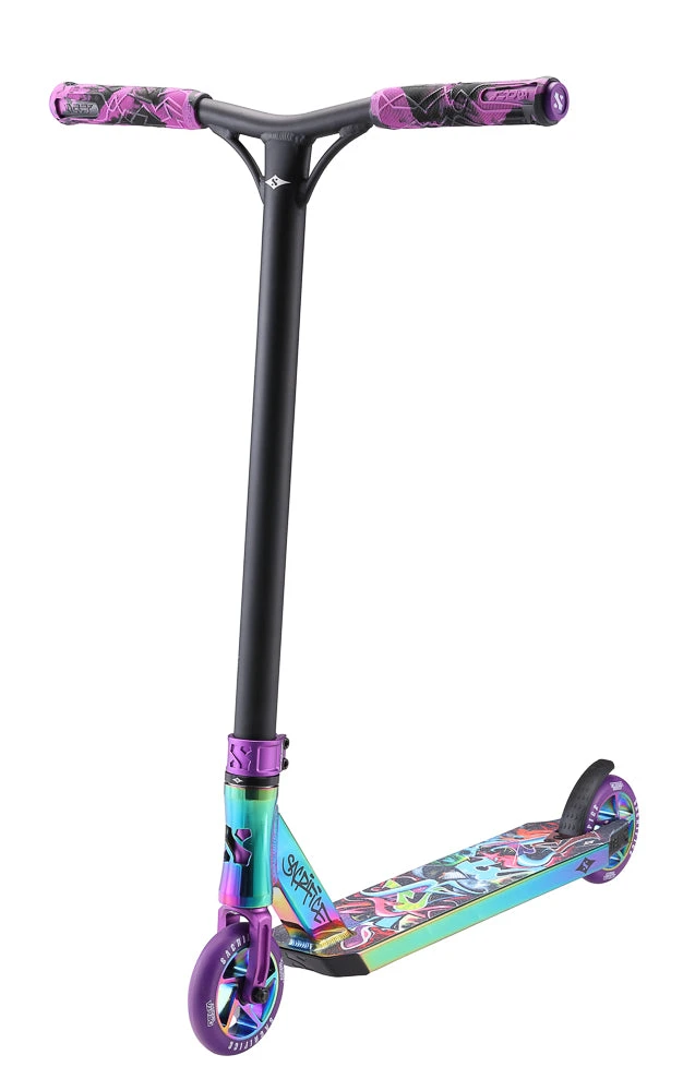 Sacrifice Flyte 100 V2 Scooter - Neo Purple Graffiti 1 Sacrifice Flyte 100 V2 Scooter - Neo Purple Graffiti