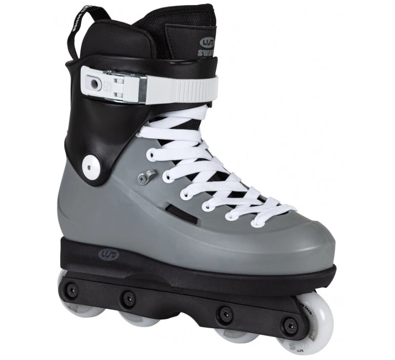 USD Sway Team 60 Grey Aggressive Skates 1 USD Sway Team 60 Grey Aggressive Skates