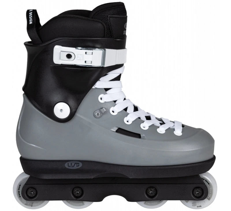 USD Sway Team 60 Grey Aggressive Skates 2 USD Sway Team 60 Grey Aggressive Skates - Image 2