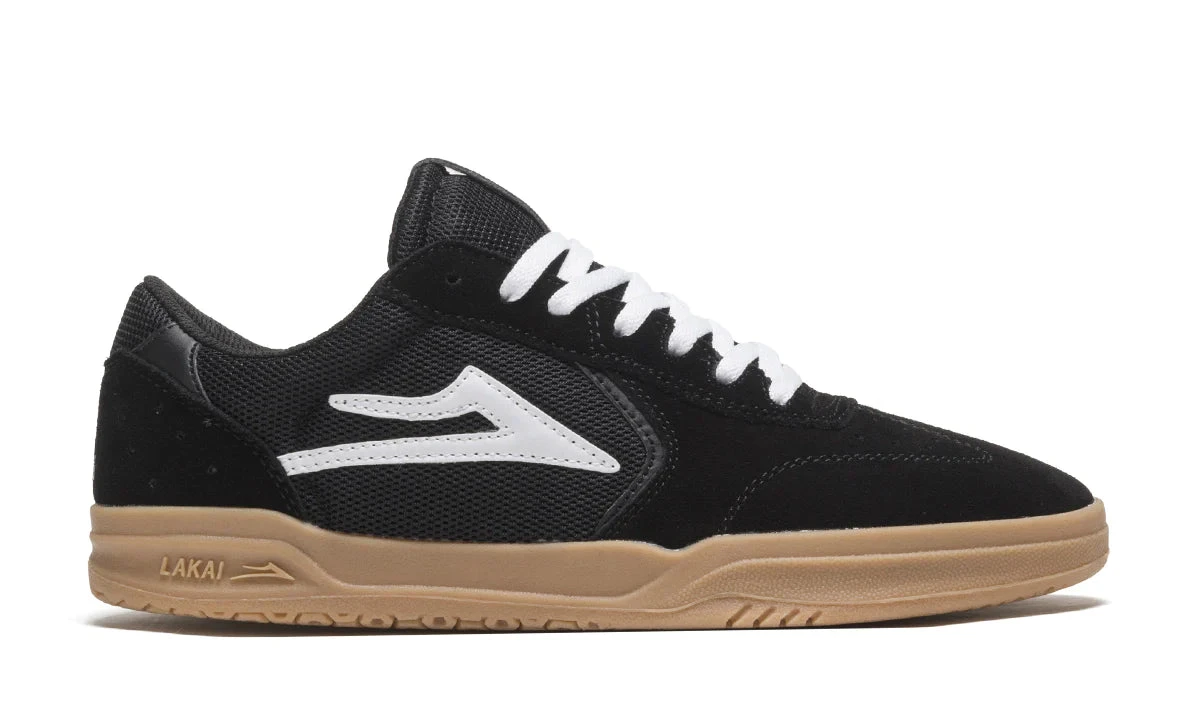Lakai Atlantic Skate Shoes - Black/Gum 1 Lakai Atlantic Skate Shoes - Black/Gum