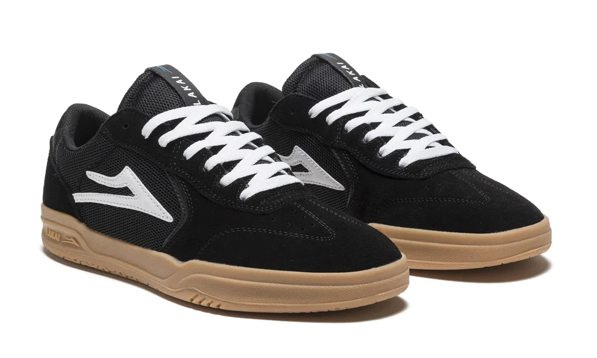 Lakai Atlantic Skate Shoes - Black/Gum 2 Lakai Atlantic Skate Shoes - Black/Gum - Image 2