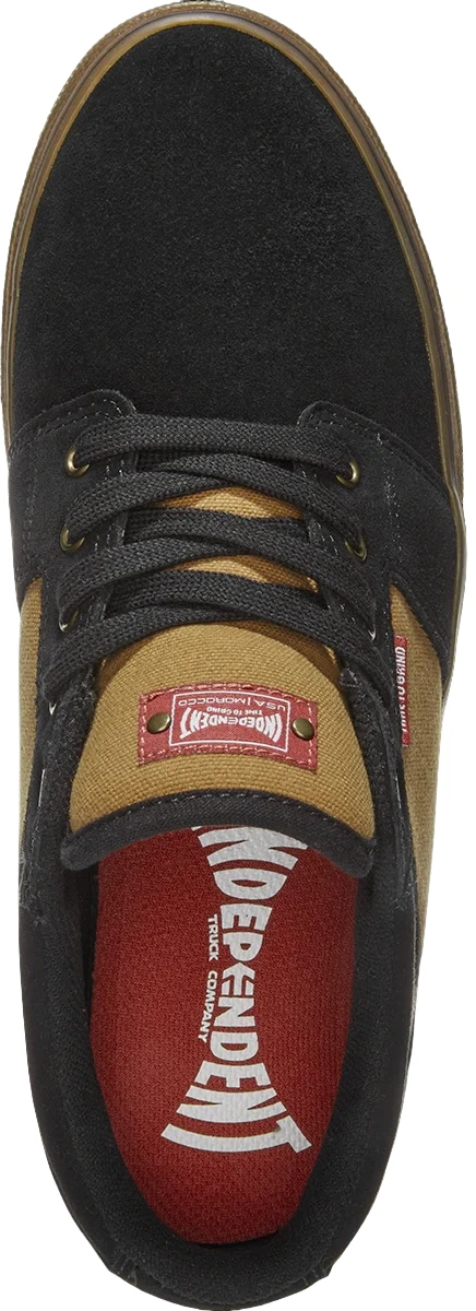 Etnies Barge LS X Indy Skate Shoes - Black/Brown 3 Etnies Barge LS X Indy Skate Shoes - Black/Brown - Image 3