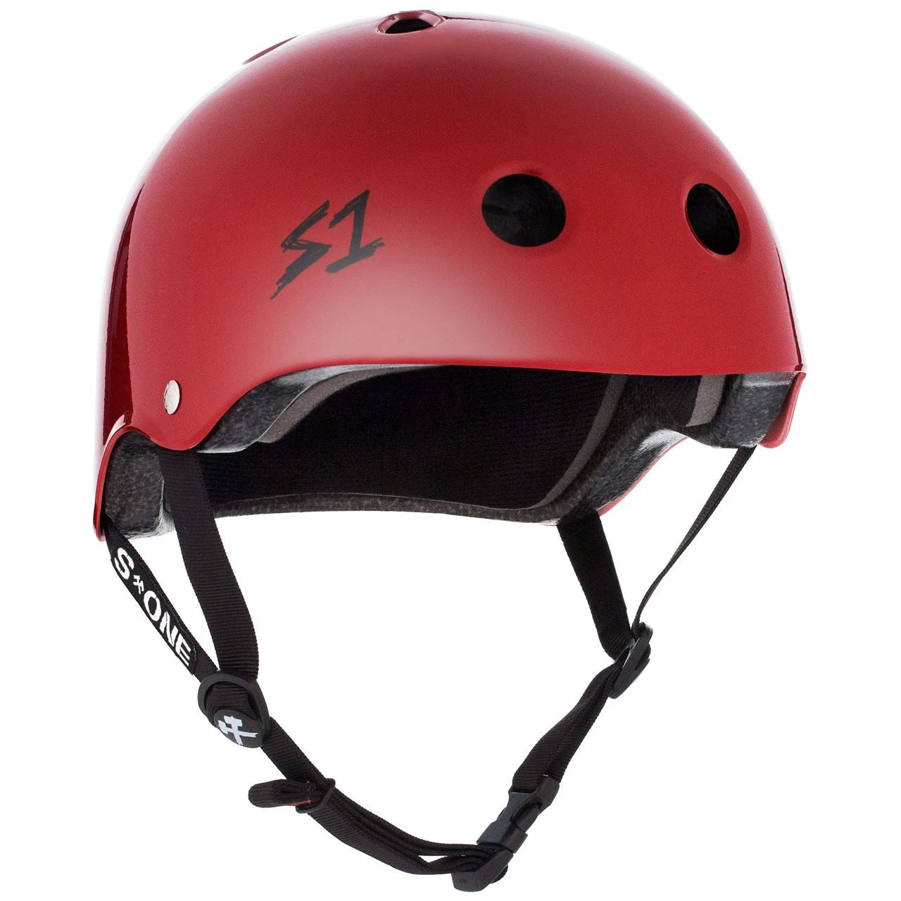 S1 Lifer Helmet - Blood Red Gloss 1 S1 Lifer Helmet - Blood Red Gloss