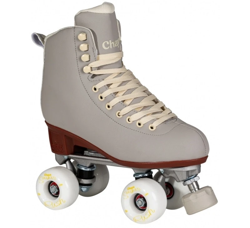 Chaya Melrose Deluxe Quad Roller Skates - Latte 1 Chaya Melrose Deluxe Quad Roller Skates - Latte