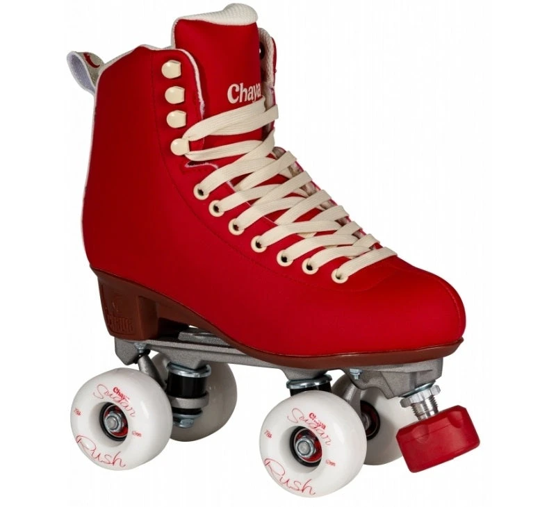 Chaya Melrose Deluxe Quad Roller Skates - Ruby 1 Chaya Melrose Deluxe Quad Roller Skates - Ruby
