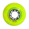 Endless Neon Yellow 80mm Wheels - Set Of 4 2 Endless Neon Yellow 80mm Wheels - Set Of 4 -Urban Rollers Endless80mmYellowWheel PhotoRoom 1