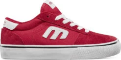 Etnies Calli-Vulc Kids Skate Shoes - Red/White/Gum