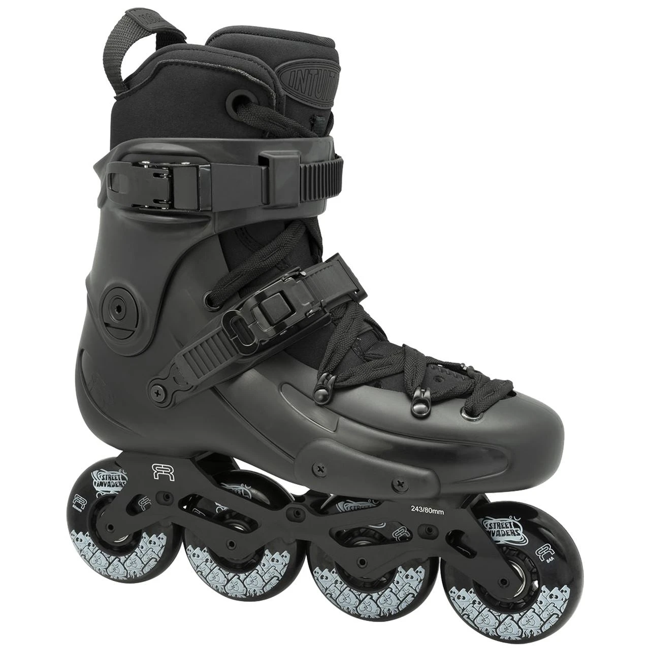 FR Skates FR1 80 Intuition Inline Skates - Black 1 FR Skates FR1 80 Intuition Inline Skates - Black