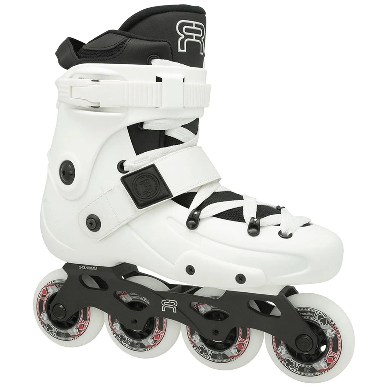 FR Skates FRX 80 Inline Skates - White 1 FR Skates FRX 80 Inline Skates - White