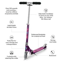 Micro Sprite Scooter - Purple Stripe 7 Micro Sprite Scooter - Purple Stripe -Urban Rollers GpOFvBn