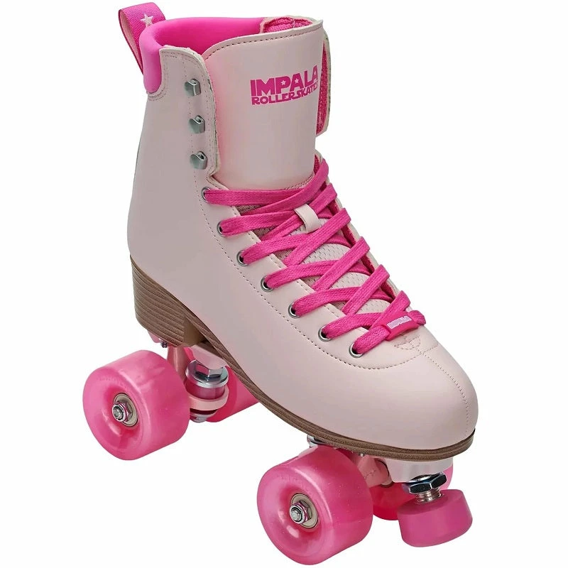 Impala Samira Vegan Quad Roller Skates - Wild Pink 1 Impala Samira Vegan Quad Roller Skates - Wild Pink