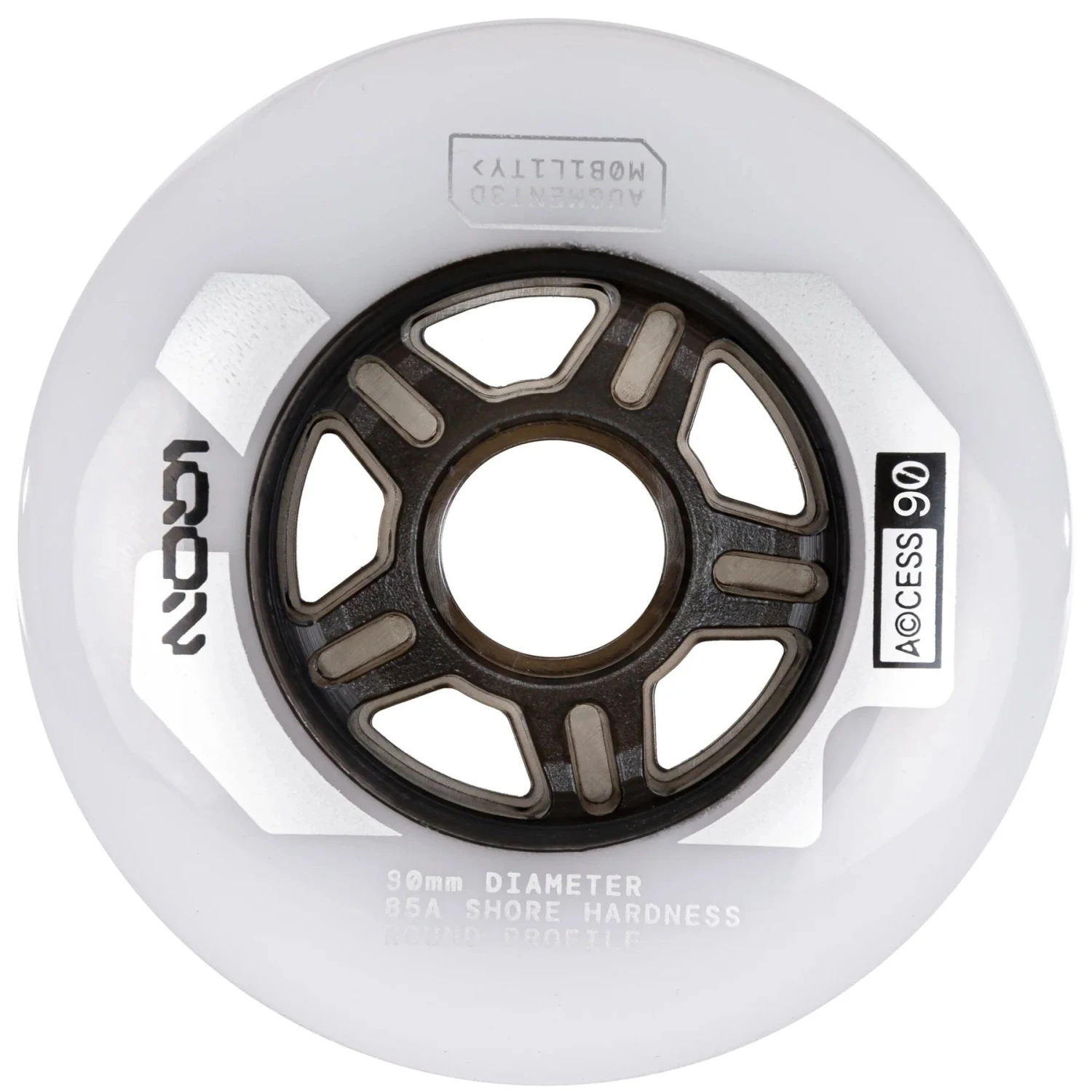 Iqon Access Natural Wheels 90mm 85a - Set Of 4 1 Iqon Access Natural Wheels 90mm 85a - Set Of 4