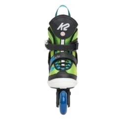 K2 Raider Beam Adjustable Size Skates - Green/Blue 6 K2 Raider Beam Adjustable Size Skates - Green/Blue -Urban Rollers K2RaiderBeamAdjustableSizeSkatesGreenBluefront