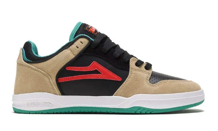 Lakai Telford Low Skate Shoes - Tan/Black 1 Lakai Telford Low Skate Shoes - Tan/Black