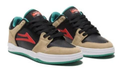 Lakai Telford Low Skate Shoes - Tan/Black 4 Lakai Telford Low Skate Shoes - Tan/Black -Urban Rollers LAKAITELFORDLOWSKATESHOES TANBLACK2