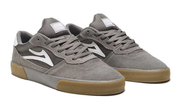Lakai Cambridge Skate Shoes - Light Grey/Gum Suede 2 Lakai Cambridge Skate Shoes - Light Grey/Gum Suede - Image 2
