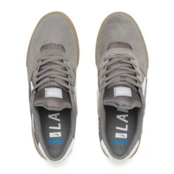 Lakai Cambridge Skate Shoes - Light Grey/Gum Suede 5 Lakai Cambridge Skate Shoes - Light Grey/Gum Suede -Urban Rollers LakaiCambridgeSkateShoes LightGrey GumSuedeTopLarge