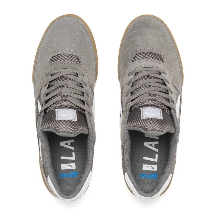 Lakai Cambridge Skate Shoes - Light Grey/Gum Suede 3 Lakai Cambridge Skate Shoes - Light Grey/Gum Suede - Image 3