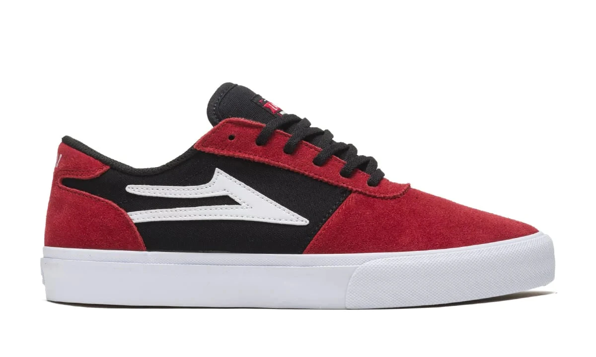Lakai Manchester Skate Shoes - Red/Black 1 Lakai Manchester Skate Shoes - Red/Black