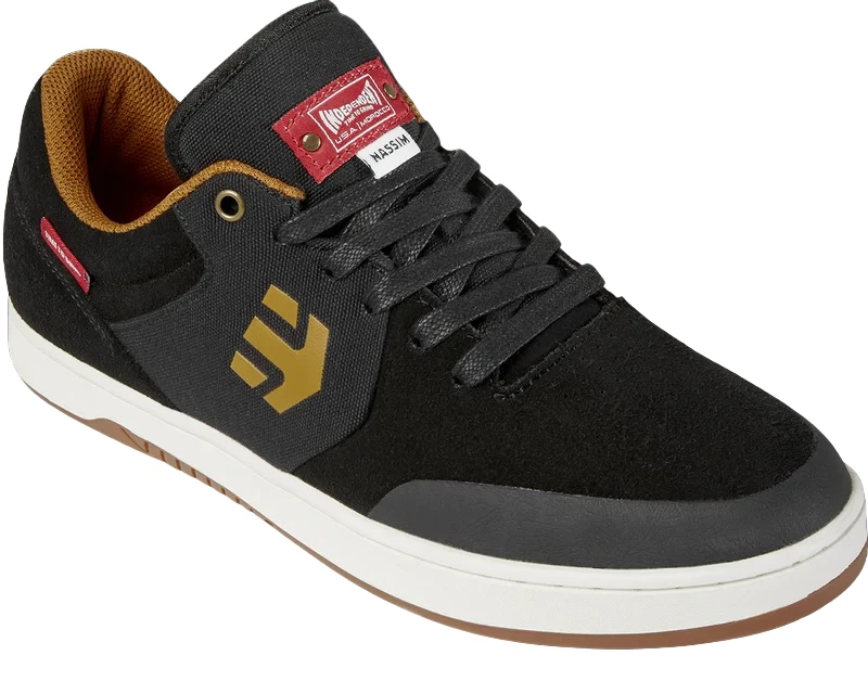Etnies Marana Michelin X Indy X Nassim Lachhab Skate Shoes - Black 2 Etnies Marana Michelin X Indy X Nassim Lachhab Skate Shoes - Black - Image 2
