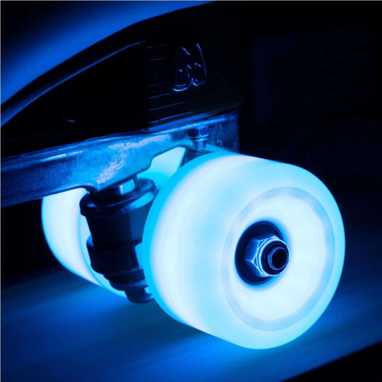 Moxi Cosmo Glow LED Light Up Roller Skate Wheels Galaxy Green 62mm 80a - 4 Pack 2 Moxi Cosmo Glow LED Light Up Roller Skate Wheels Galaxy Green 62mm 80a - 4 Pack - Image 2