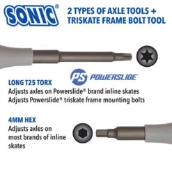 Sonic Pro Tool +T 7 Sonic Pro Tool +T -Urban Rollers Pro T Axle