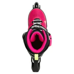 Rollerblade Microblade Adjustable Kids Skates - Pink/Green 5 Rollerblade Microblade Adjustable Kids Skates - Pink/Green -Urban Rollers RollerbladeMicrobladeAdjustableKidsSkatesPinkGreen2