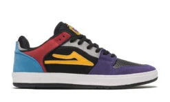 Lakai Telford Low Skate Shoes - Multi Suede