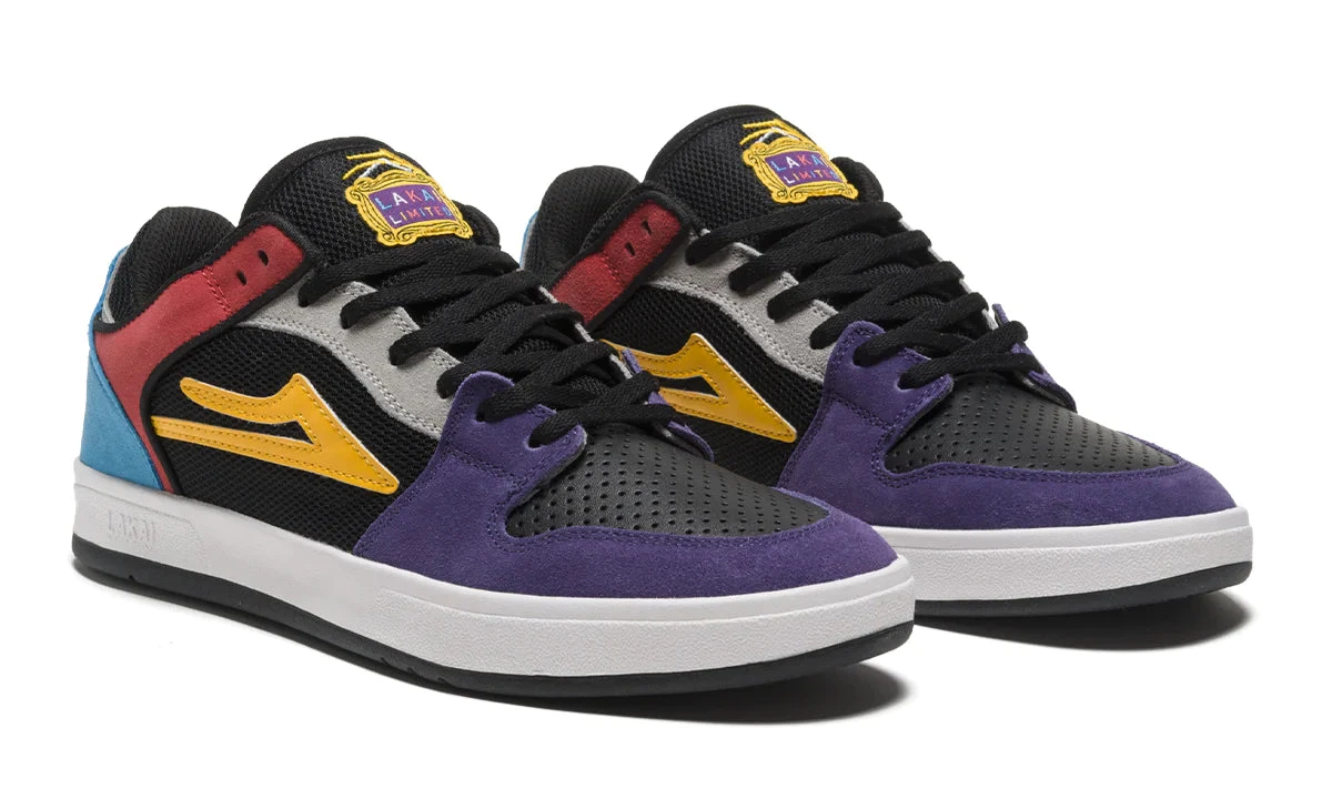 Lakai Telford Low Skate Shoes - Multi Suede 2 Lakai Telford Low Skate Shoes - Multi Suede - Image 2