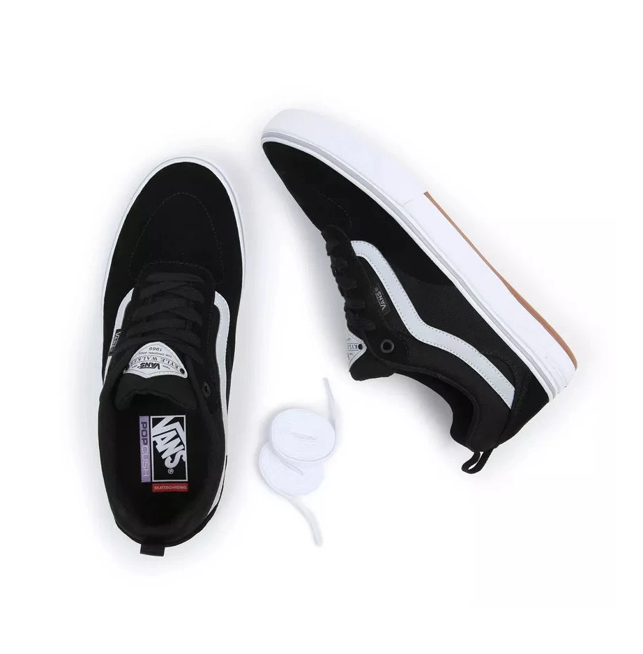 Vans Kyle Walker Pro Skate Shoes - Black/Reflective 3 Vans Kyle Walker Pro Skate Shoes - Black/Reflective - Image 3