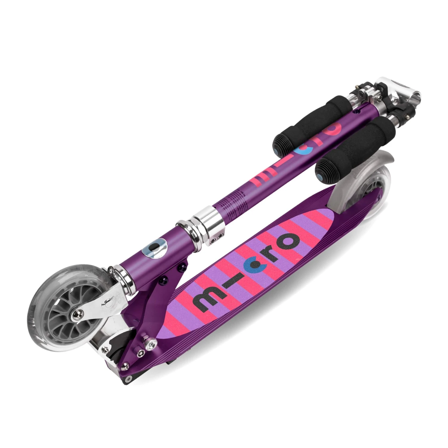Micro Sprite Scooter - Purple Stripe 4 Micro Sprite Scooter - Purple Stripe - Image 4
