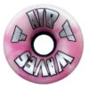 Air Waves Pink/White Swirl Wheels 65mm - Set Of 4 2 Air Waves Pink/White Swirl Wheels 65mm - Set Of 4 -Urban Rollers air waves pink and white swirl wheels