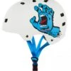 Bullet X Santa Cruz Screaming Hand Helmet - Matt White 6 Bullet X Santa Cruz Screaming Hand Helmet - Matt White -Urban Rollers bullet x santa cruz helmet matt white 1