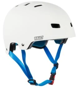 Bullet X Santa Cruz Screaming Hand Helmet - Matt White 6 Bullet X Santa Cruz Screaming Hand Helmet - Matt White -Urban Rollers bullet x santa cruz helmet matt white front 1
