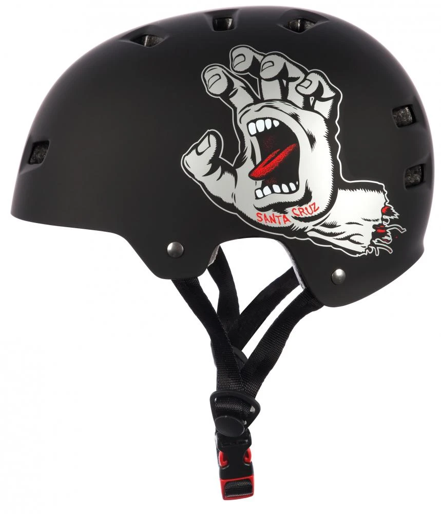 Bullet X Santa Cruz Screaming Hand Helmet - Matt Black 1 Bullet X Santa Cruz Screaming Hand Helmet - Matt Black