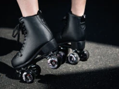 Chaya Classic Dance Roller Skates - Black 5 Chaya Classic Dance Roller Skates - Black -Urban Rollers chaya classic dance roller skates black lifestyle