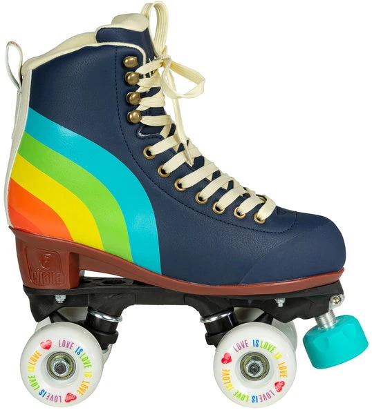Chaya Melrose Elite Quad Roller Skates - Love Is Love 1 Chaya Melrose Elite Quad Roller Skates - Love Is Love