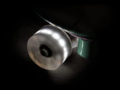 Chaya Neons LED Light Up Roller Skate Wheels Black 65mm 78a - 4 Pack -Urban Rollers chaya neons led light up roller skate wheels black close