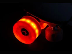 Chaya Neons LED Light Up Roller Skate Wheels Red 65mm 78a - 4 Pack 5 Chaya Neons LED Light Up Roller Skate Wheels Red 65mm 78a - 4 Pack -Urban Rollers chaya neons led light up roller skate wheels red glow