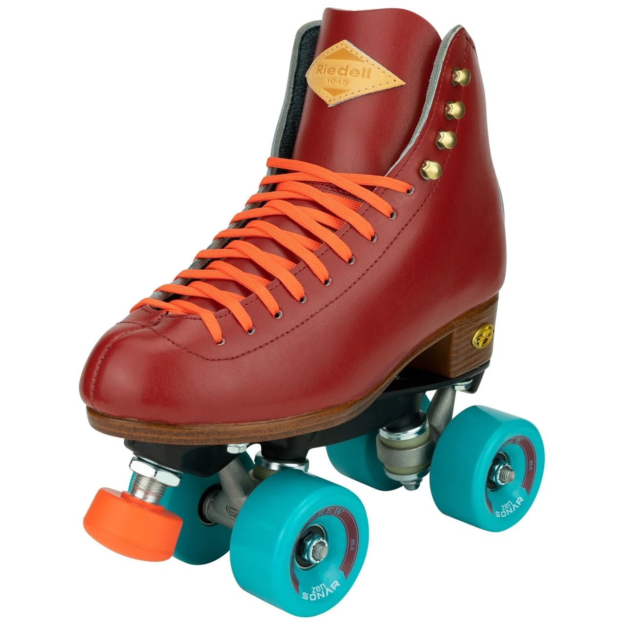 Riedell Crew Roller Skates - Crimson Red 1 Riedell Crew Roller Skates - Crimson Red