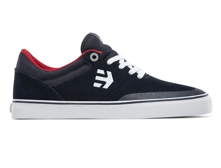 Etnies Marana Vulc Skate Shoes - Navy/White/Red 1 Etnies Marana Vulc Skate Shoes - Navy/White/Red
