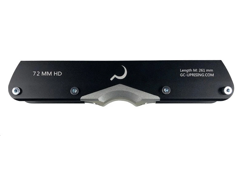 Ground Control UFS HD2 Frames 72mm With Plastic & Aluminium H Blocks - Black